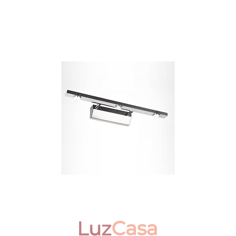 Apliques de parede Iluminação de banheiro Luzes de parede de leitura Mini estilo moderno contemporâneo Metal