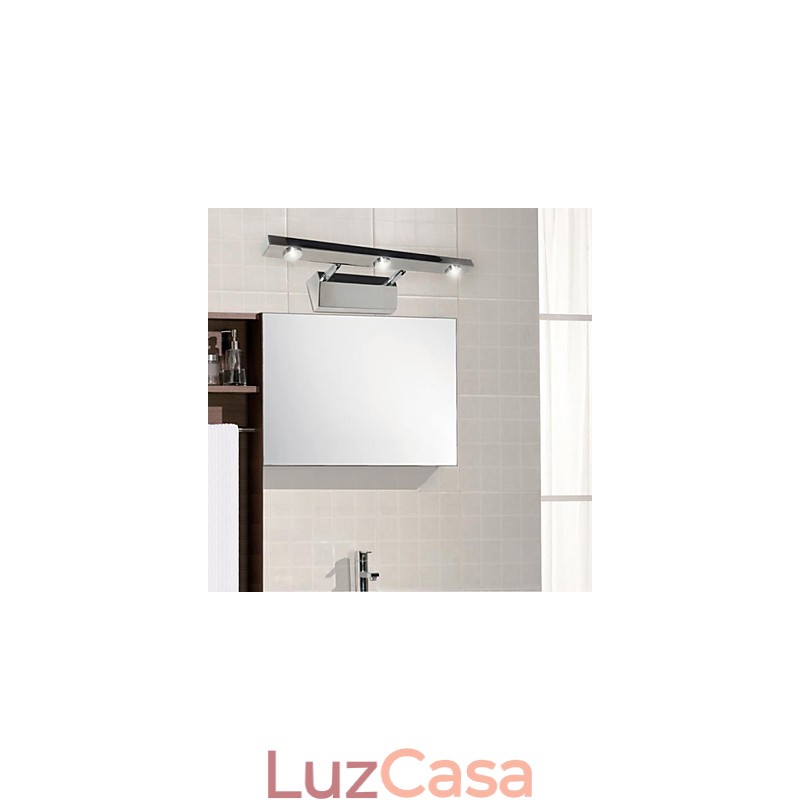 Apliques de parede Iluminação de banheiro Luzes de parede de leitura Mini estilo moderno contemporâneo Metal
