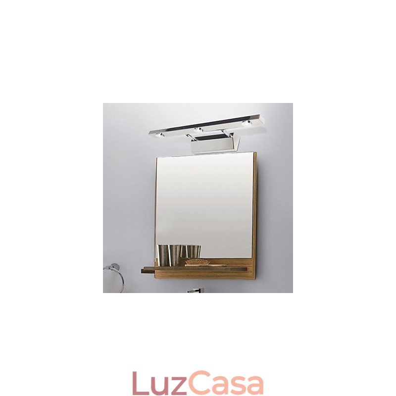Apliques de parede Iluminação de banheiro Luzes de parede de leitura Mini estilo moderno contemporâneo Metal