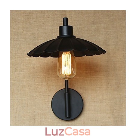 Aplique decorativo de parede de ferro clássico simples Aplique decorativo de parede de ferro clássico simples