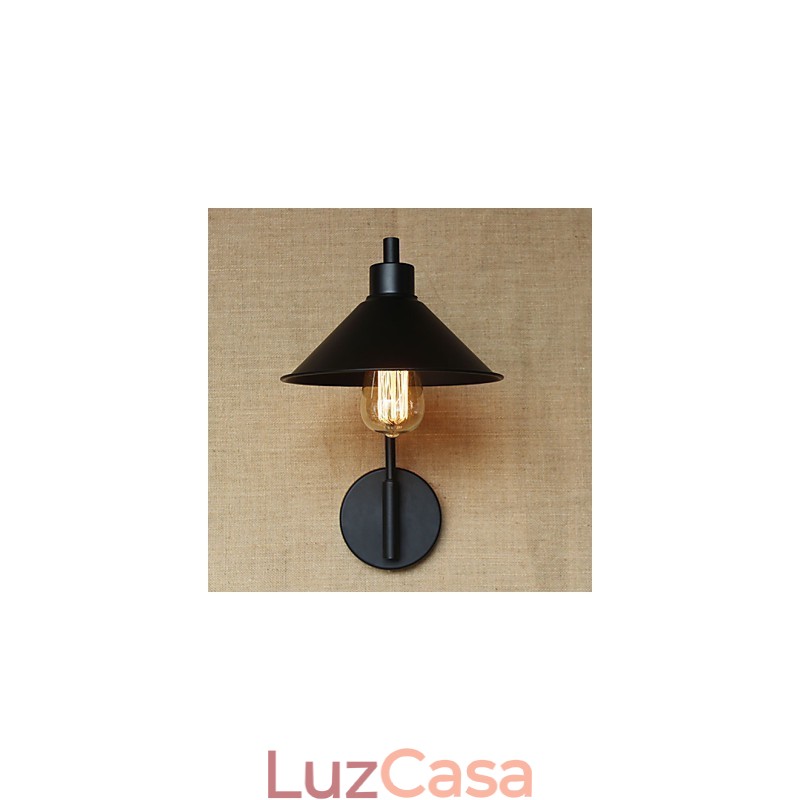 Moderno e minimalista corredor armazém varanda varanda ferro decorativo arandela