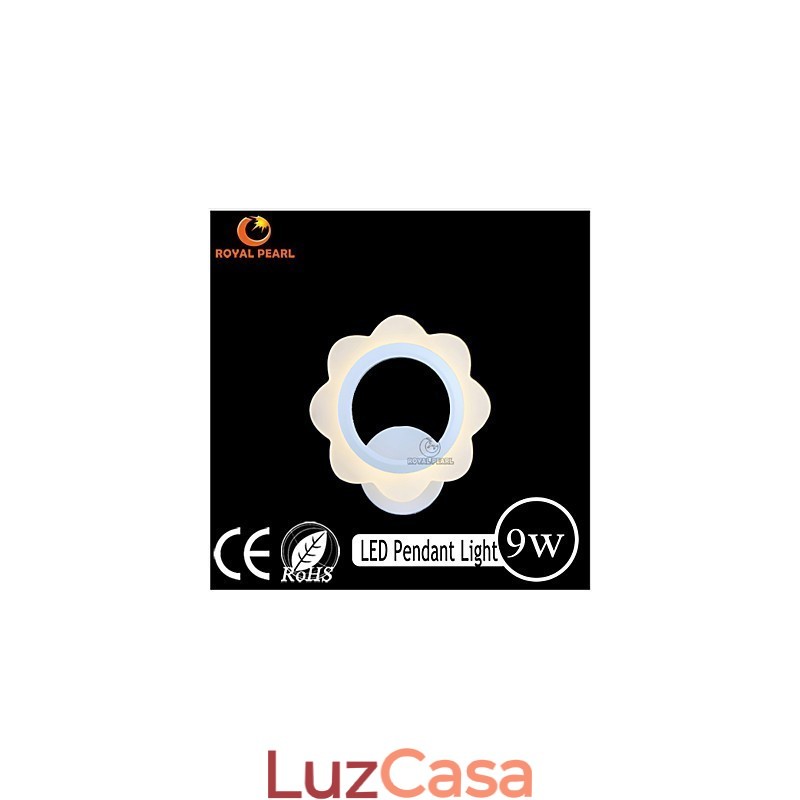 Luminária de parede acrílica com novo design exclusivo