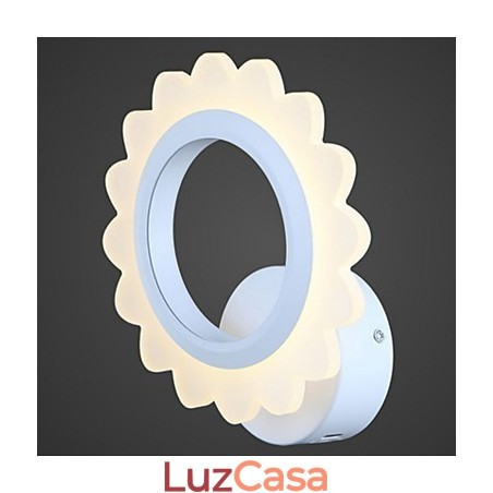 Luminária de parede acrílica moderna para ambientes internos Luminária de parede acrílica moderna para ambientes internos