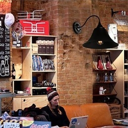 Designer Duds Loft Estilo Antigo Preto Ferro Cap Lâmpada de Parede Luz