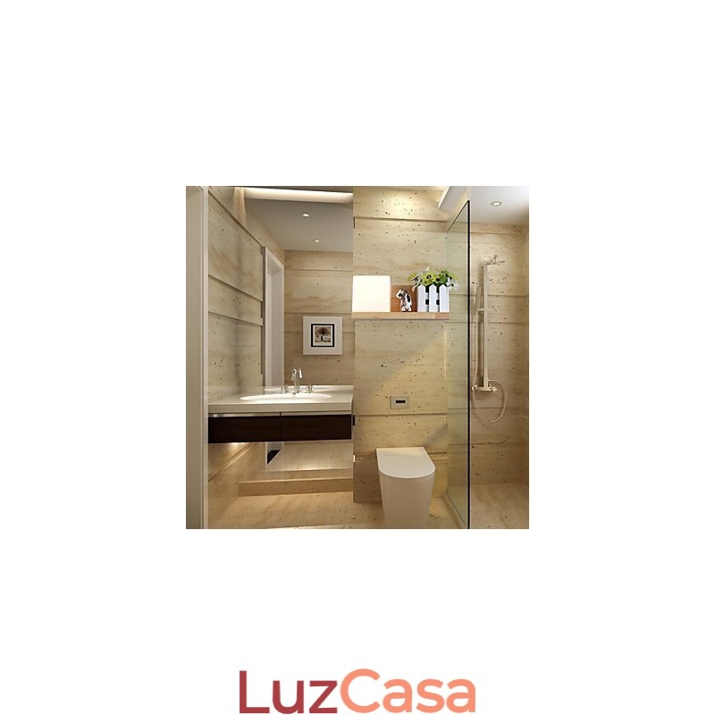 Luminária de parede One Light e vidro