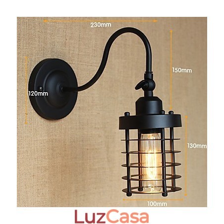 Decoração de parede minimalista americana em preto fosco