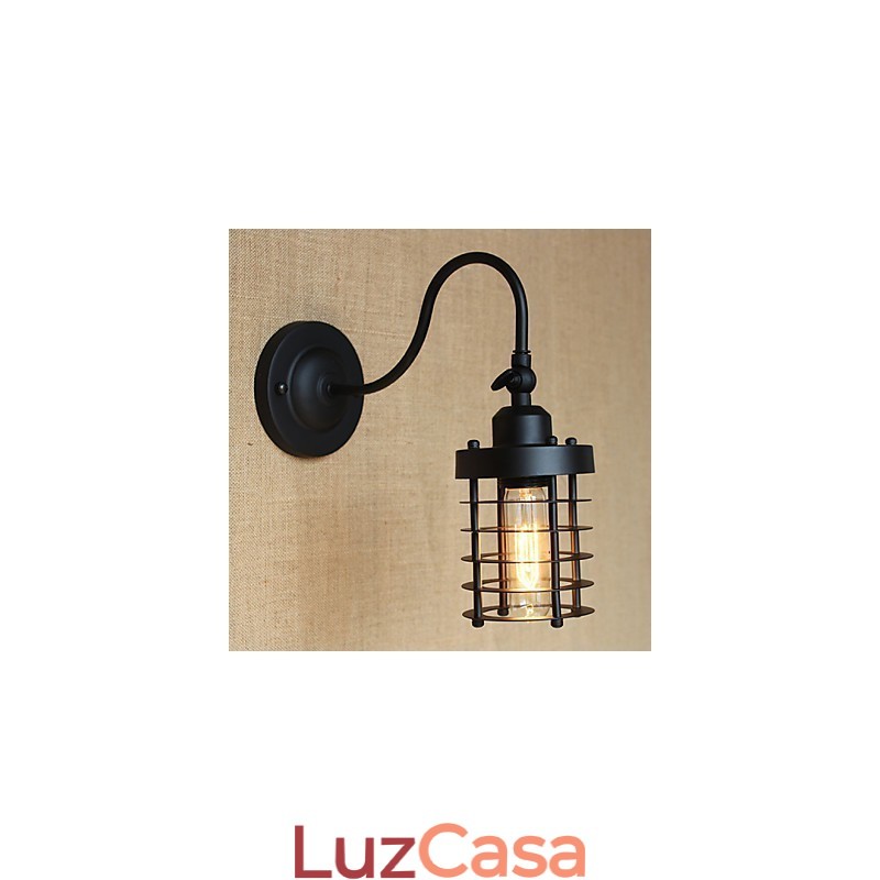 Decoração de parede minimalista americana em preto fosco