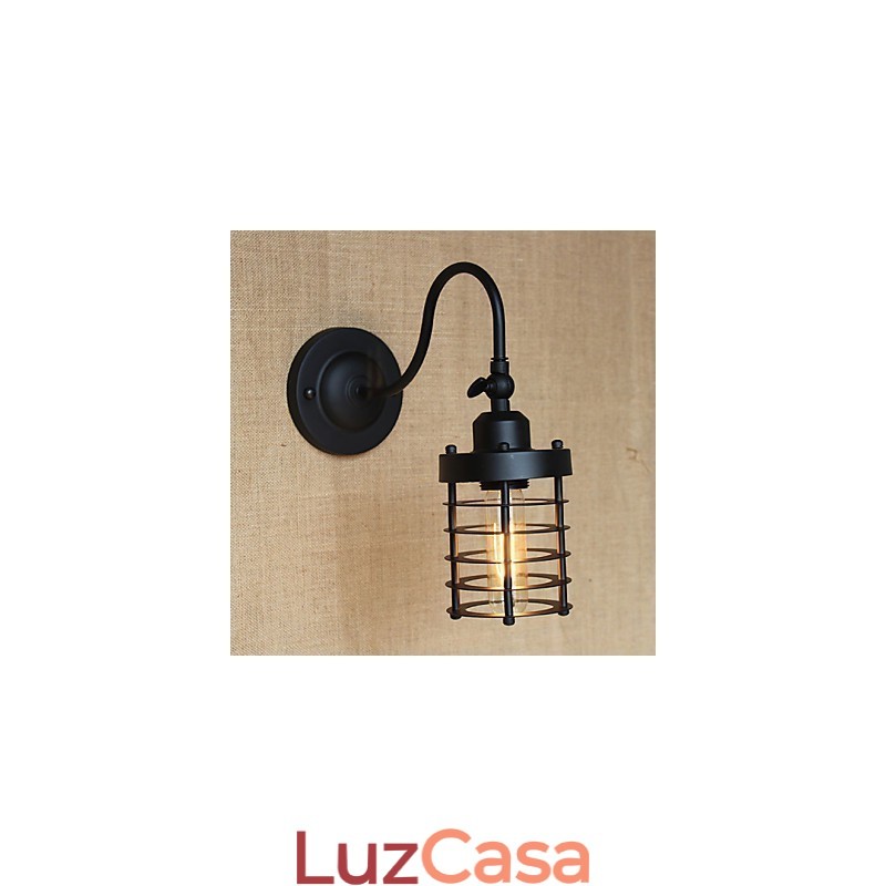 Decoração de parede minimalista americana em preto fosco