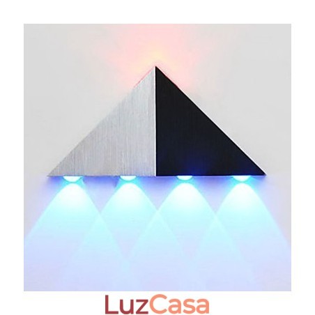 Luminárias de parede embutidas modernas contemporâneas de metal Luminárias de parede embutidas modernas contemporâneas de metal