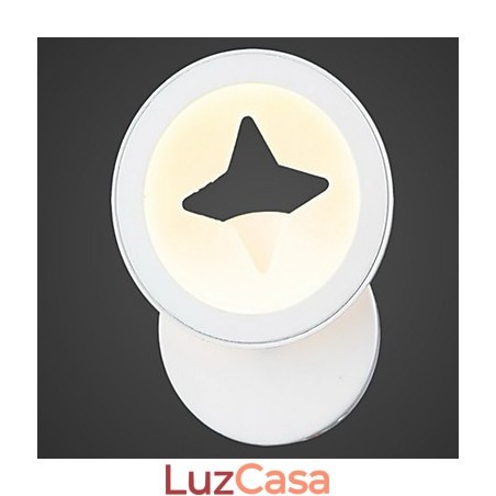 Luminária de parede interna Boa iluminação brilhante com acrílico