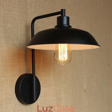 Luminária de parede contemporânea e contratada para varanda de armazém, corredor, decoração em ferro forjado Luminária de parede contemporânea e contratada para varanda de armazém, corredor, decoração em ferro forjado