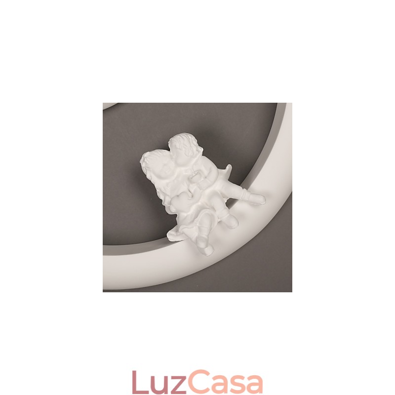 Luzes de parede de varanda de quarto infantil de gesso pastoral doce