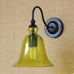 Contratado Sala de estar Corredor de vidro decora luminária de parede
