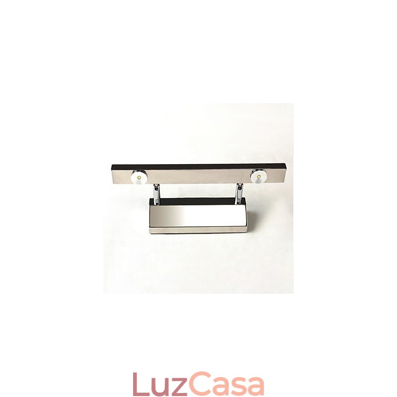 Apliques de parede Iluminação de banheiro Luzes de parede de leitura Mini estilo moderno contemporâneo Metal