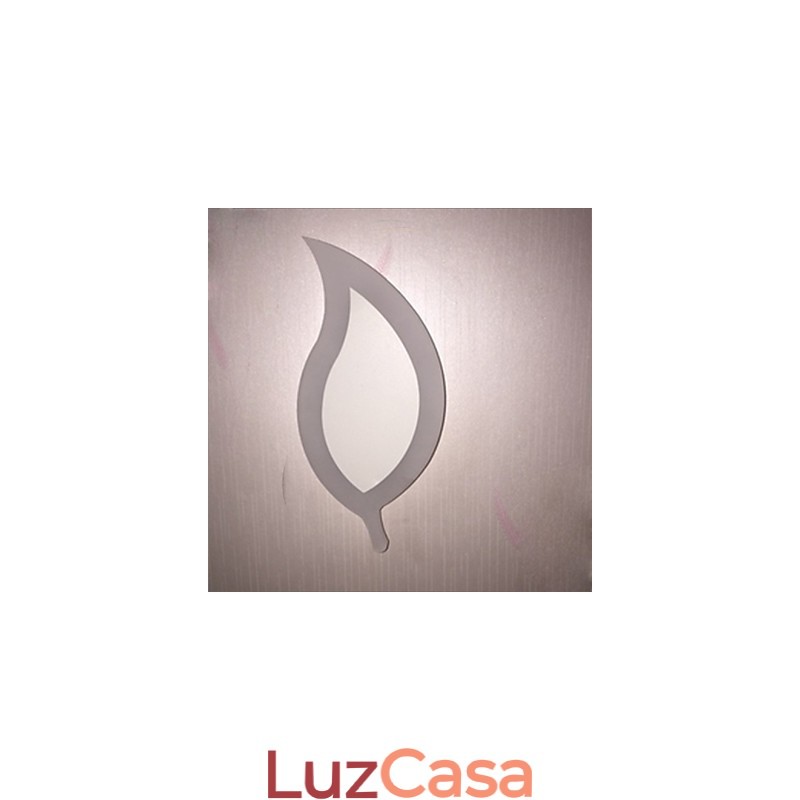 Criativo Simples Moda Moderna Acrílico Contraído Luminária de Parede Liga Pequenas Folhas Luz