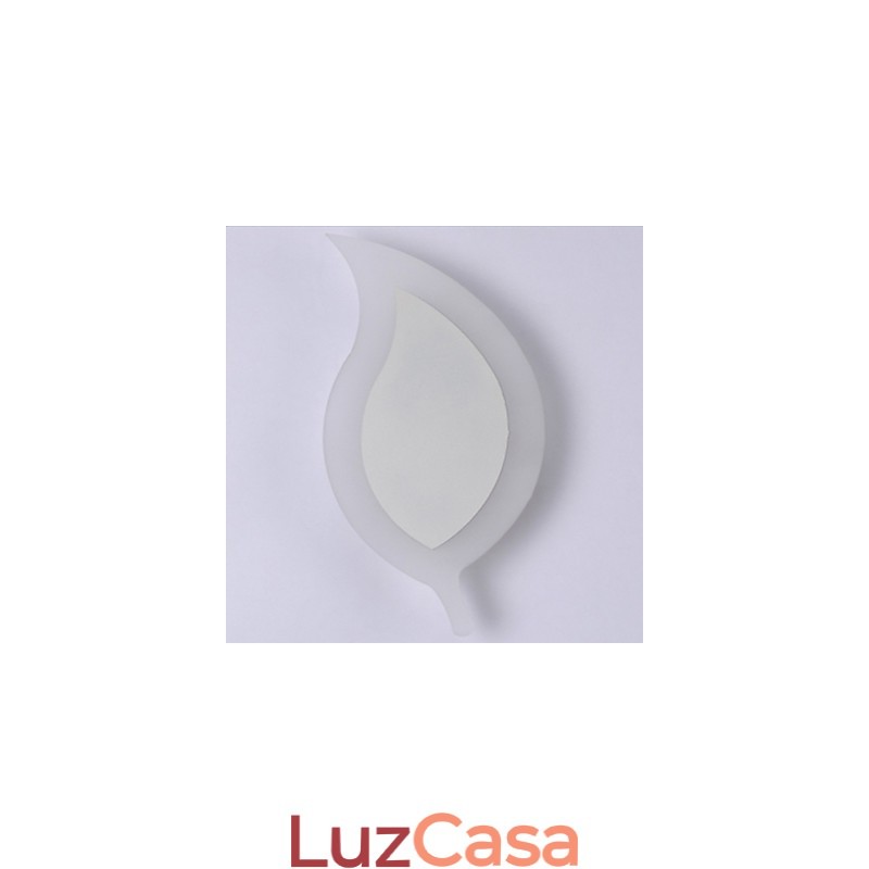 Criativo Simples Moda Moderna Acrílico Contraído Luminária de Parede Liga Pequenas Folhas Luz