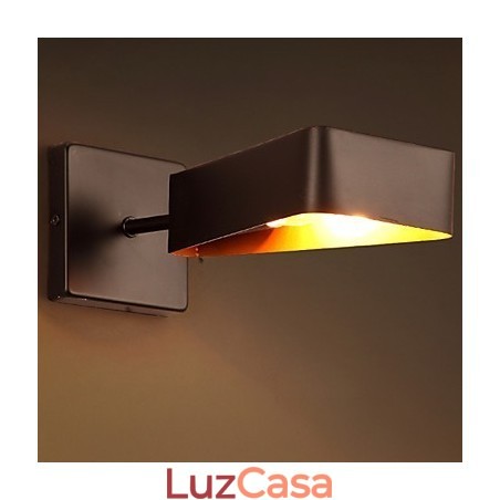 Luminária de parede industrial loft criativa de ferro forjado com restauração de formas antigas Luminária de parede industrial loft criativa de ferro forjado com restauração de formas antigas