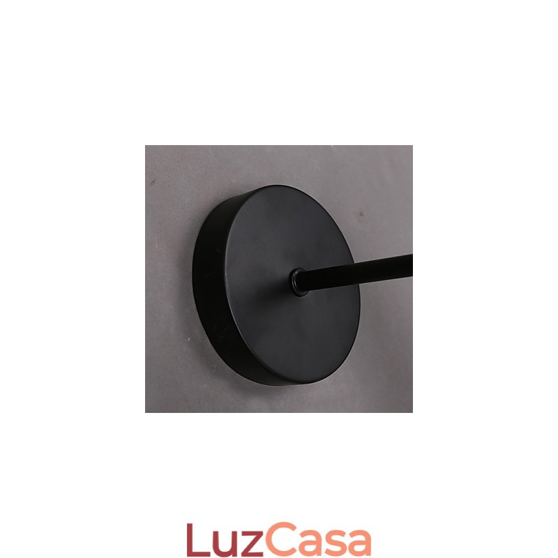 Luminária de parede decorativa de ferro forjado retrô com toranja e personalidade criativa