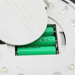 Lâmpada de parede para jardim, pátio, caminho, luz, energia solar, branca, para montagem na parede