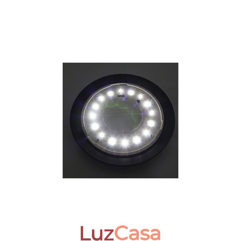 Lâmpada de parede para jardim, pátio, caminho, luz, energia solar, branca, para montagem na parede