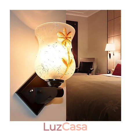 Luminária de parede criativa de madeira maciça para quarto, cabeceira de cama, luzes Luminária de parede criativa de madeira maciça para quarto, cabeceira de cama, luzes