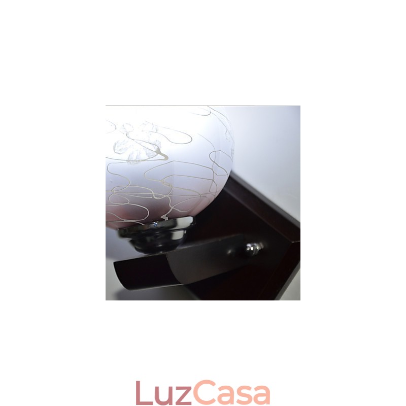 Luminária de parede criativa de madeira maciça para quarto, cabeceira de cama, luzes