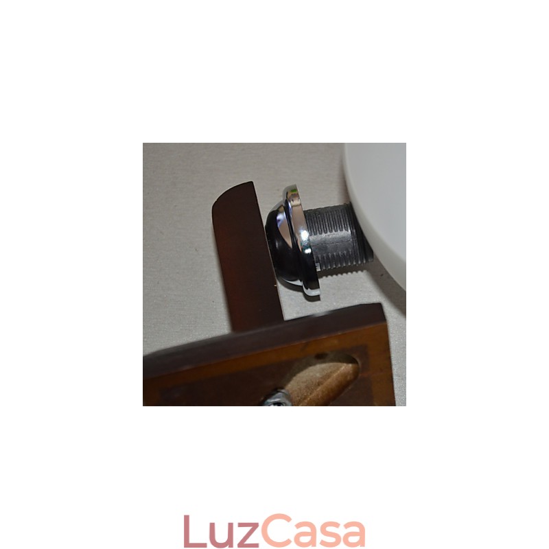 Luminária de parede criativa de madeira maciça para quarto, cabeceira de cama, luzes
