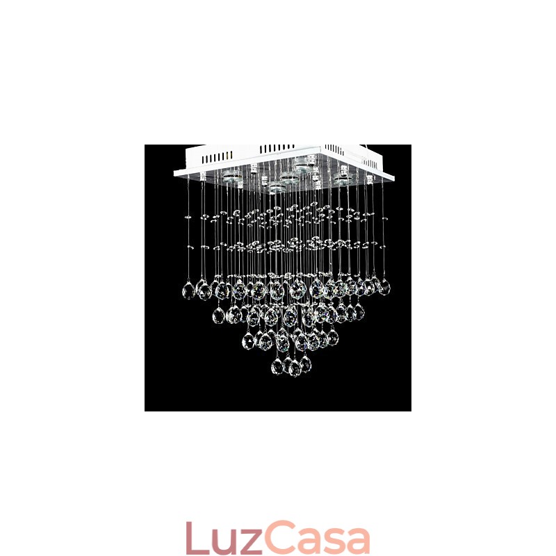 Moderno Contemporâneo Cristal Galvanizado Montagem Embutida