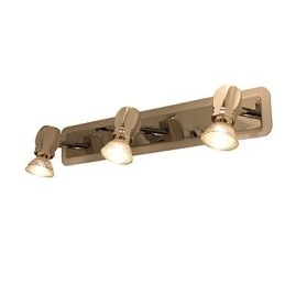 Moderno Chrome Wall Lights Luzes de banheiro com 3 luzes