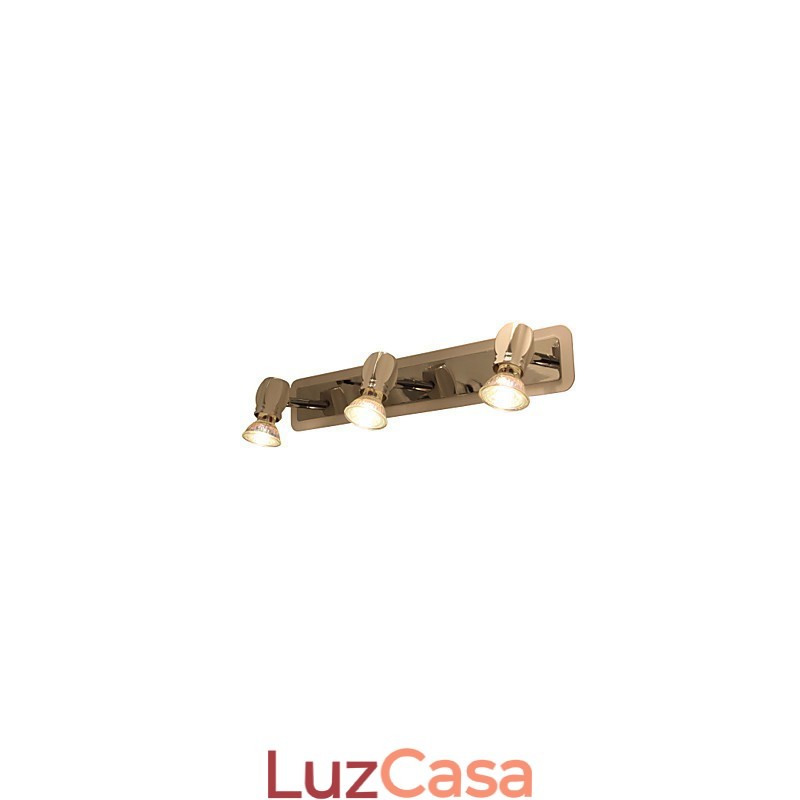Moderno Chrome Wall Lights Luzes de banheiro com 3 luzes