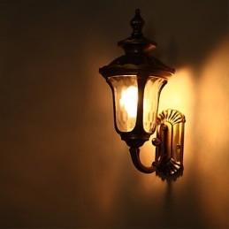 Garden Villa Lâmpada de alta qualidade Archaize Creative Vintage Wall Lamp Lights