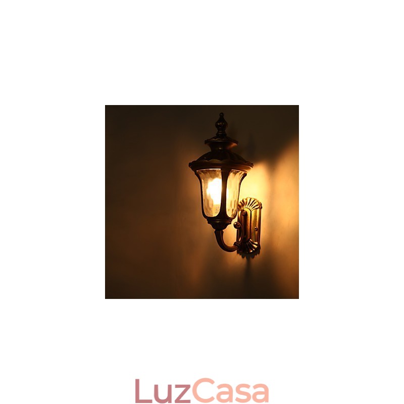 Garden Villa Lâmpada de alta qualidade Archaize Creative Vintage Wall Lamp Lights