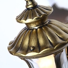 Garden Villa Lâmpada de alta qualidade Archaize Creative Vintage Wall Lamp Lights
