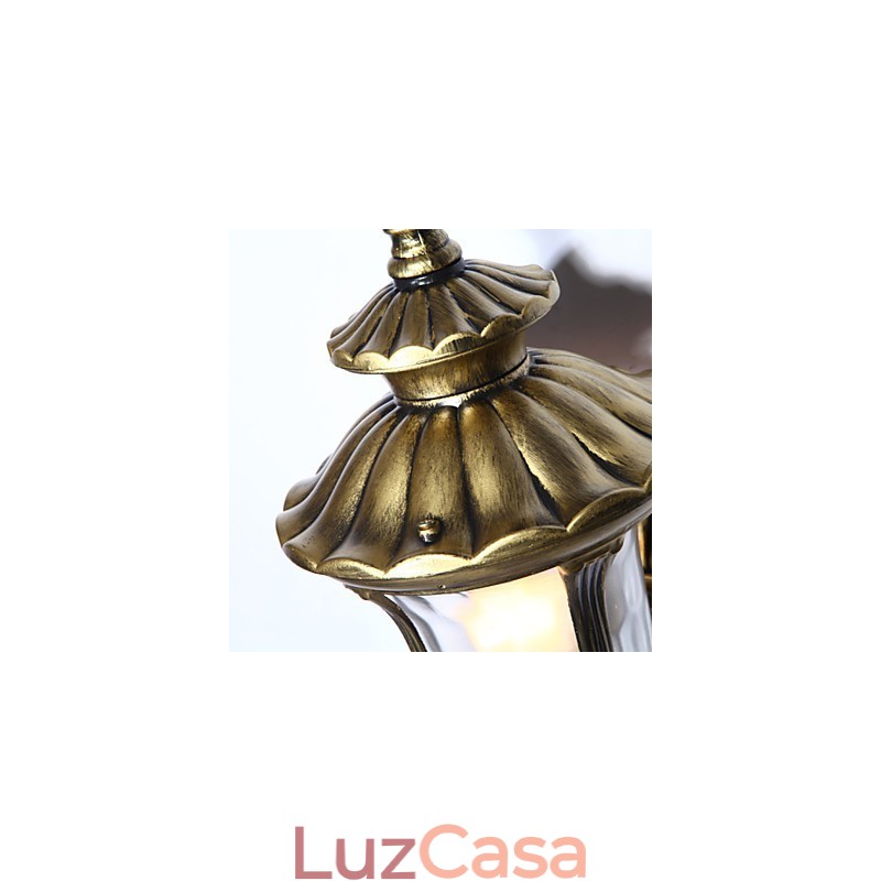 Garden Villa Lâmpada de alta qualidade Archaize Creative Vintage Wall Lamp Lights