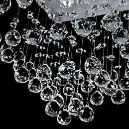 Moderno Contemporâneo Cristal Galvanizado Montagem Embutida