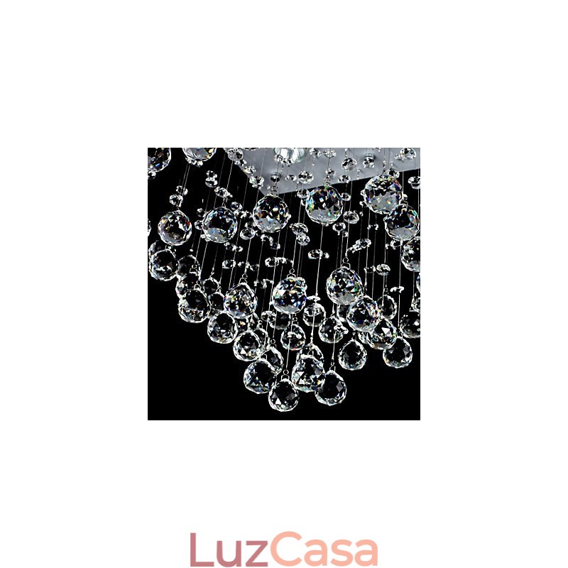 Moderno Contemporâneo Cristal Galvanizado Montagem Embutida