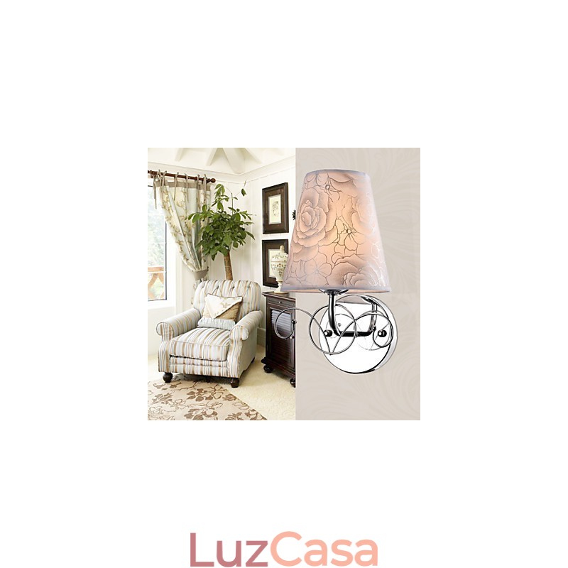 Apliques de parede Iluminação de banheiro Luzes de parede externas Mini estilo moderno contemporâneo Metal