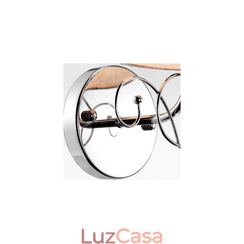 Apliques de parede Iluminação de banheiro Luzes de parede externas Mini estilo moderno contemporâneo Metal