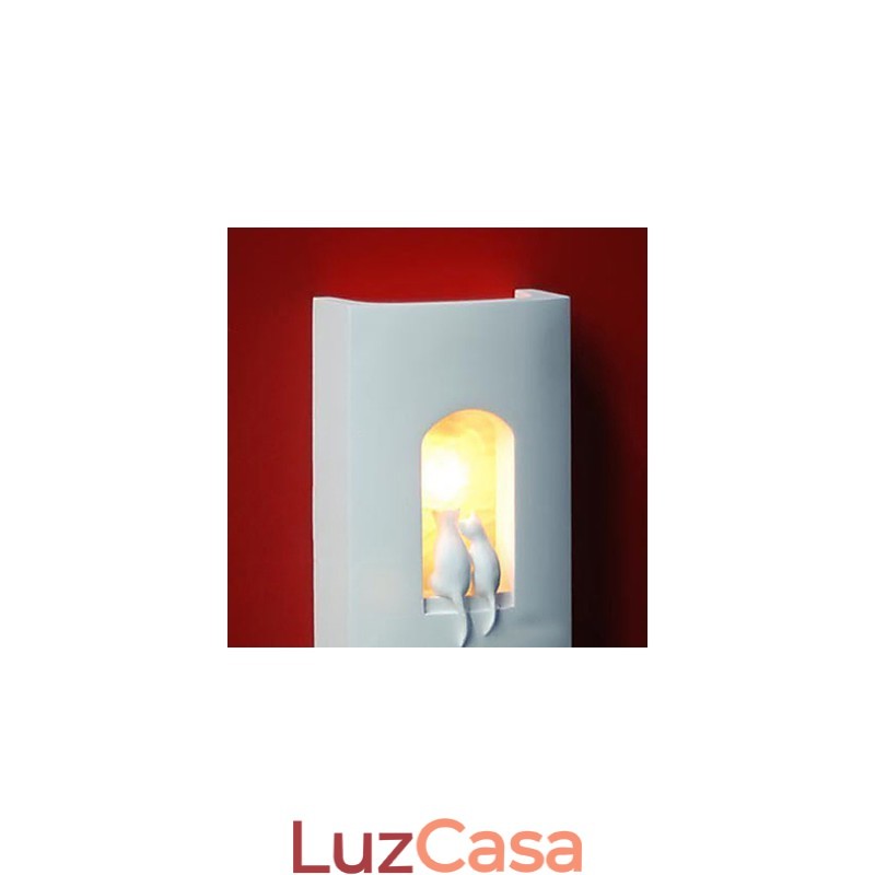 Moda Quente Quarto Infantil Pendurado Luz Criativa Kitty Gesso Lâmpada de Parede Luzes