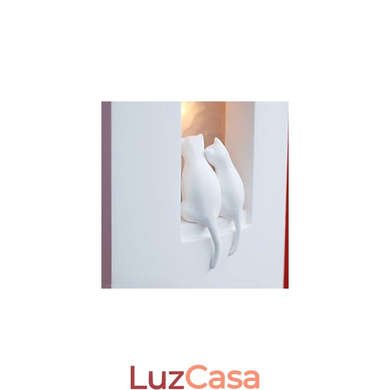 Moda Quente Quarto Infantil Pendurado Luz Criativa Kitty Gesso Lâmpada de Parede Luzes