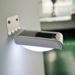 Sensor de voz ao ar livre lâmpada de luz solar alimentada por energia solar paisagem jardim parede cerca
