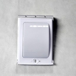 Sensor de voz ao ar livre lâmpada de luz solar alimentada por energia solar paisagem jardim parede cerca