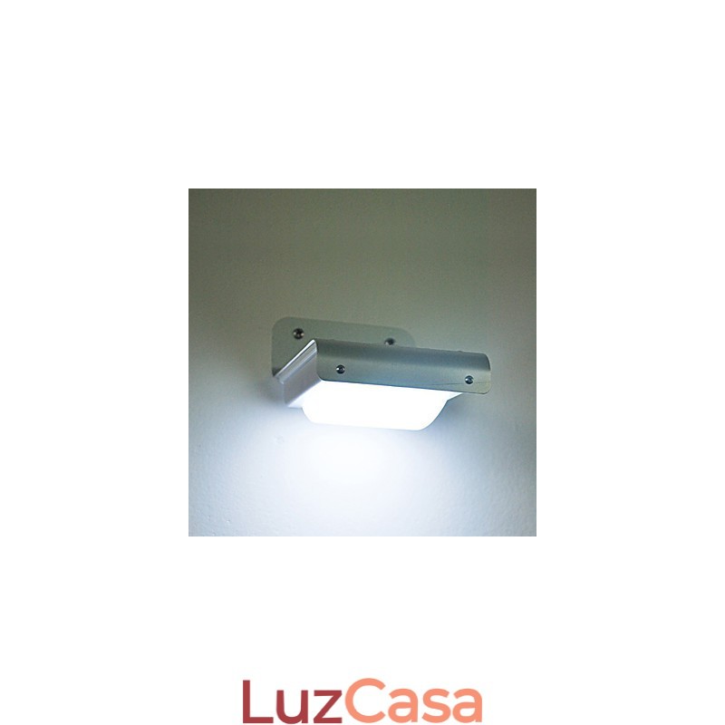 Sensor de voz ao ar livre lâmpada de luz solar alimentada por energia solar paisagem jardim parede cerca