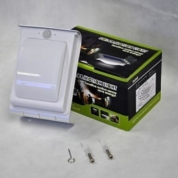 Sensor de voz ao ar livre lâmpada de luz solar alimentada por energia solar paisagem jardim parede cerca