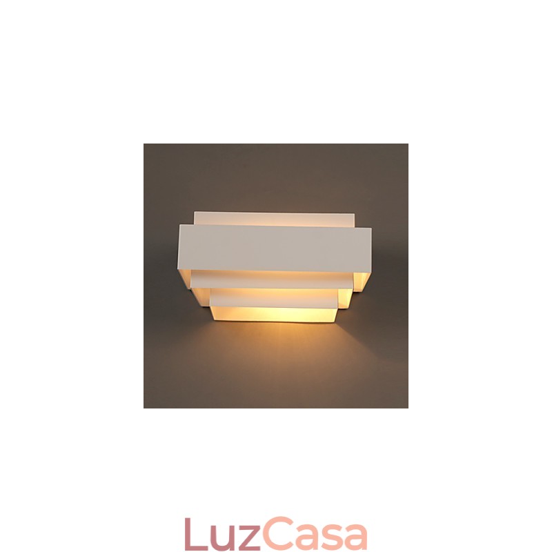 Luminária de parede de ferro forjado com personalidade criativa