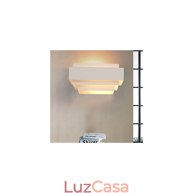 Luminária de parede de ferro forjado com personalidade criativa