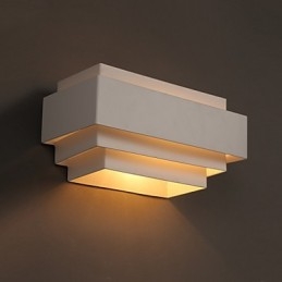 Luminária de parede de ferro forjado com personalidade criativa