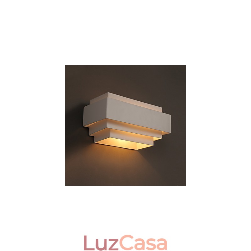 Luminária de parede de ferro forjado com personalidade criativa