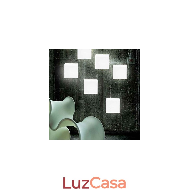 Luminária de parede Inception de cubo de Natal