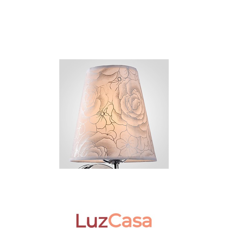Luminária de parede de cristal contemporânea e contraída criativa em estilo europeu